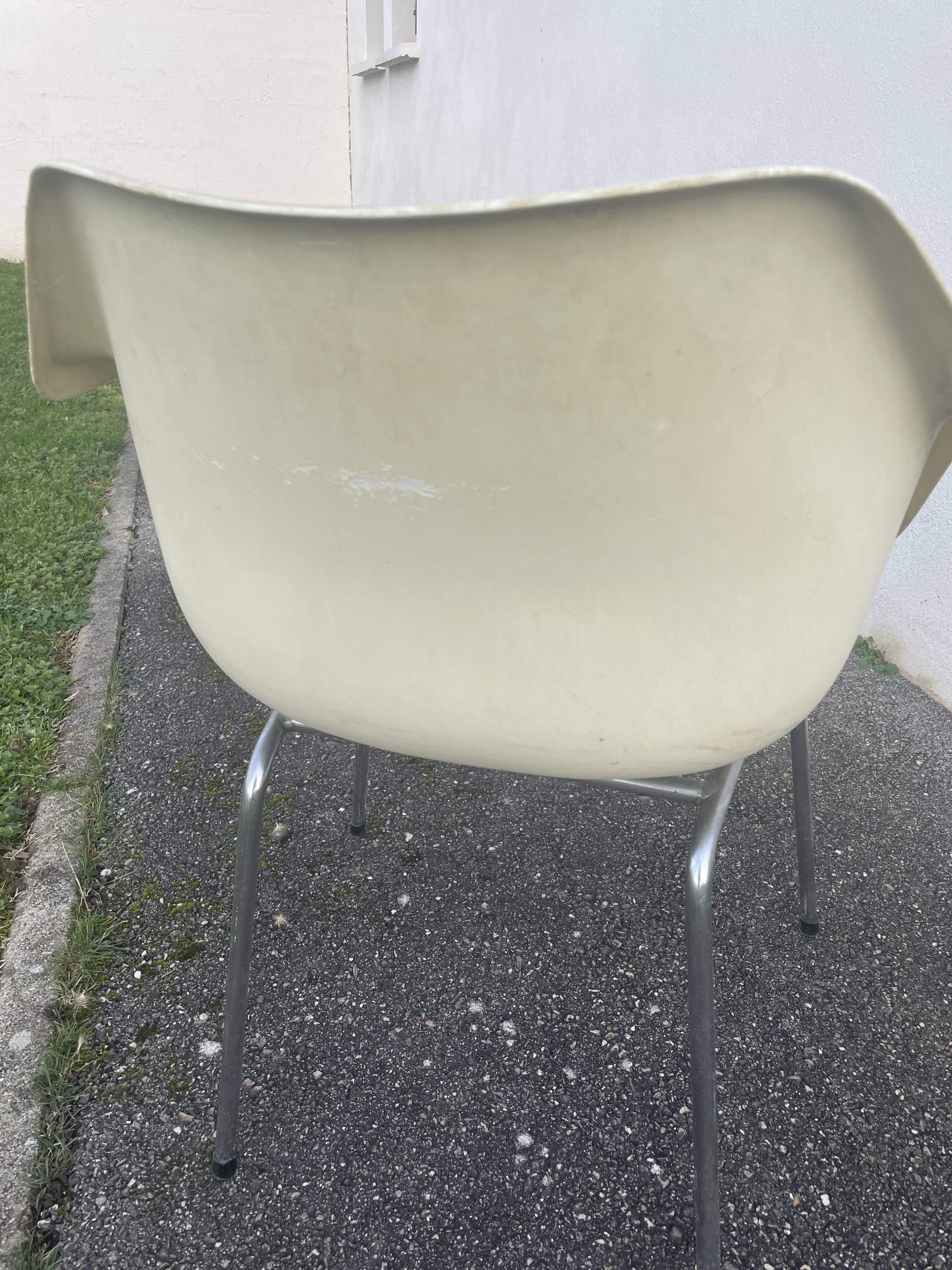 Chair / Plastic armchair White Robin Day