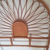 Rattan headboard