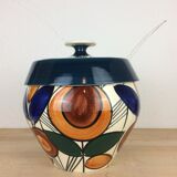 Vintage Aalen ceramic punch bowl