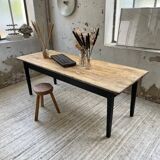 2m pine and oak farmhouse table