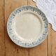 Round serving dish in Creil and Montereau ironstone - Blue decoration