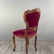 Ensemble chaise et repose-pieds de style louis xv, xixe siècle