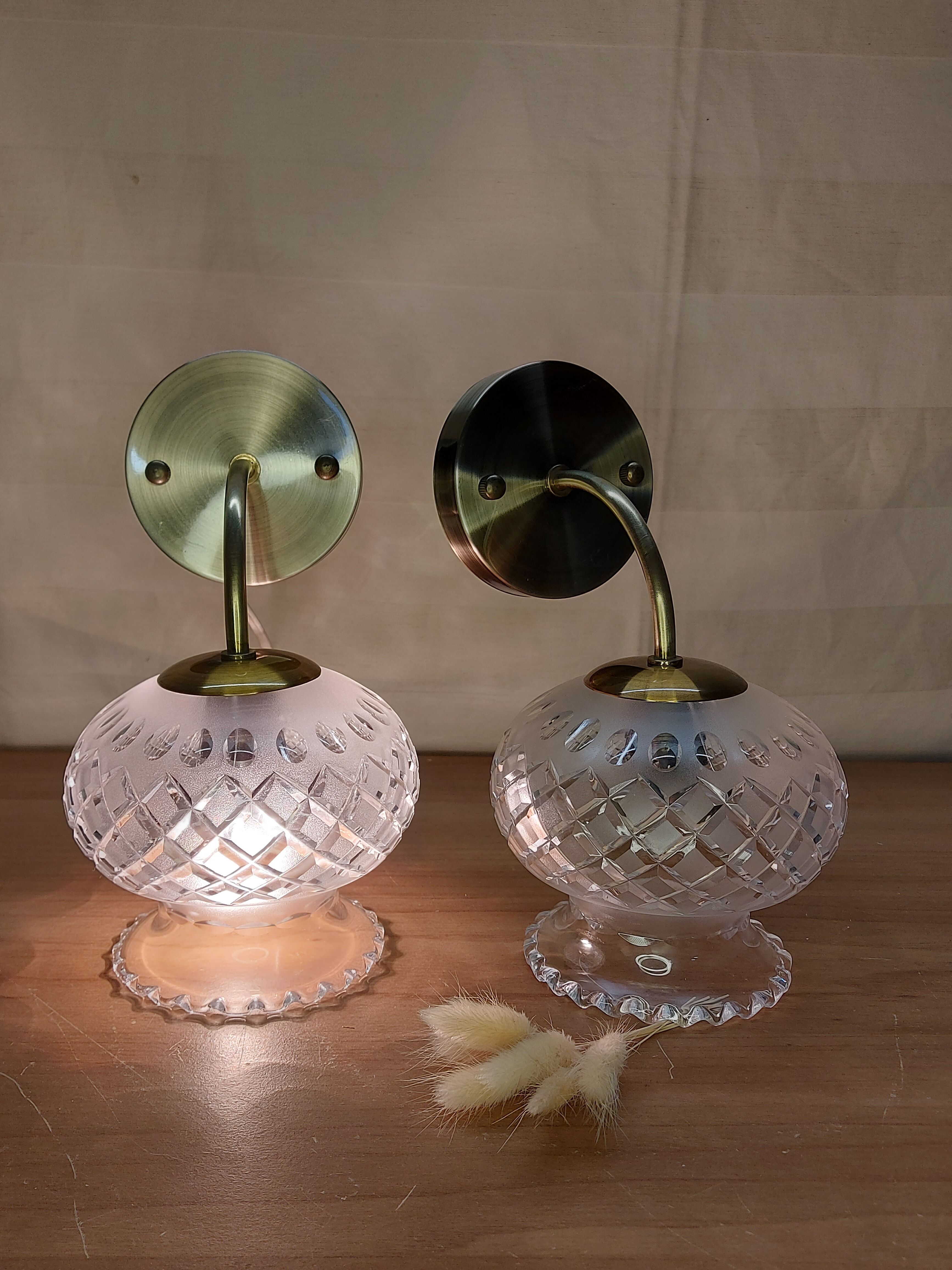 Pair of ArtDéco wall lamps