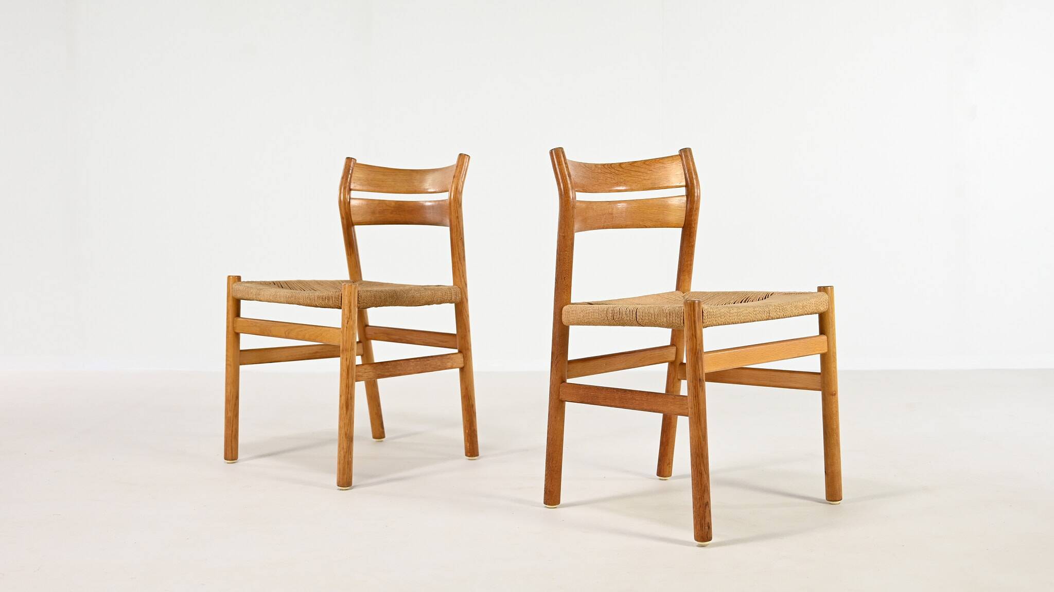 Børge Mogensen, Suite Of 6 Bm-1 Chairs For Cm Madsens Møbelfabrik