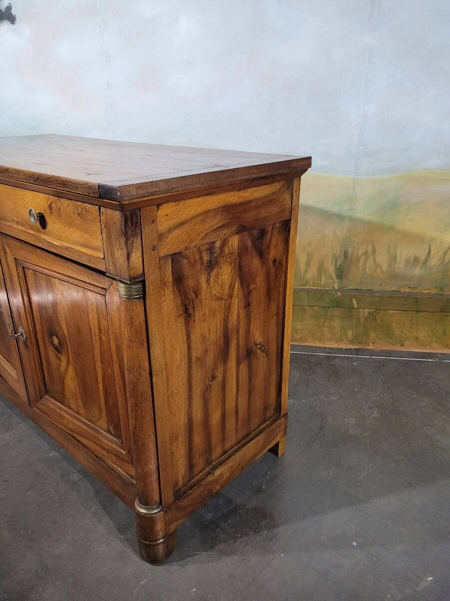 Buffet bas empire en noyer