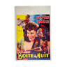 Affiche cinéma originale "Boite de nuit" 36x51cm 1951