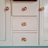 White antique medicine cabinet