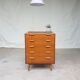 Walnut tallboy chest of drawers