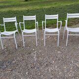 4 Fauteuils style TOLIX