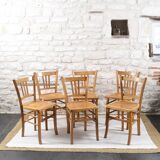 6 Luterma bistro chairs from the 1950s-60s