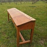 Old school desk for 4 people - Workshop furniture