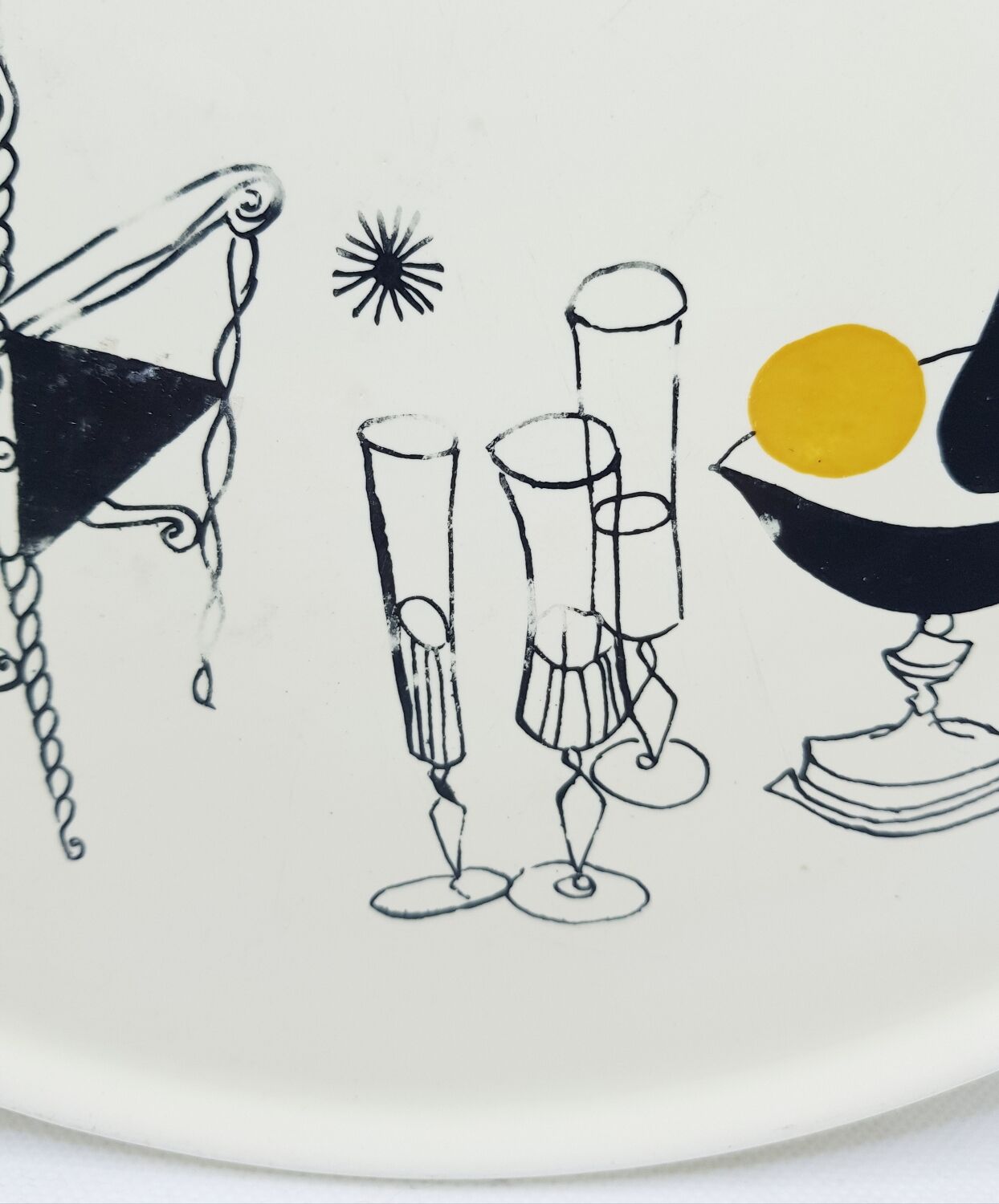 Salins Caprice cake plate