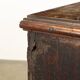 Ancient baroque walnut buffet with decorations, Bologna, 18th century.