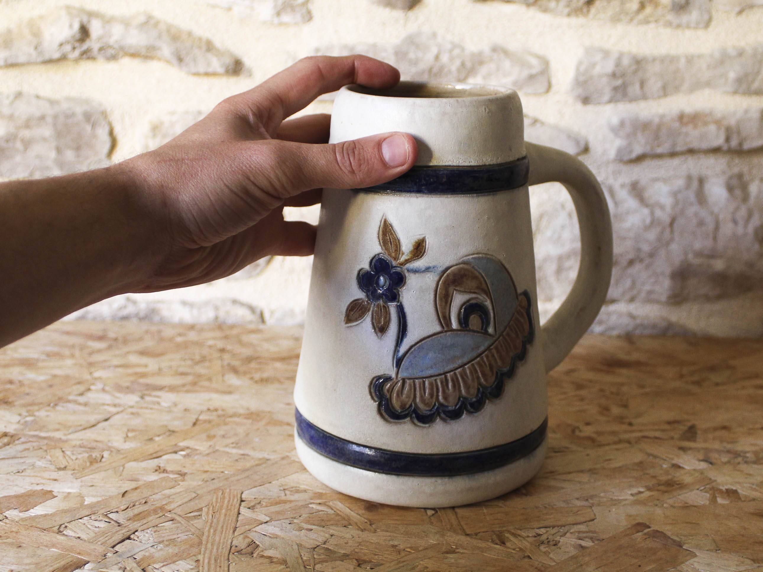 Ceramic vase Dubois Belgium