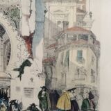 David Roberts - Correo de los Morros or Old Guardhouse, Granada