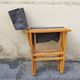 Fauteuil pliant style nautique, metteur en scène 