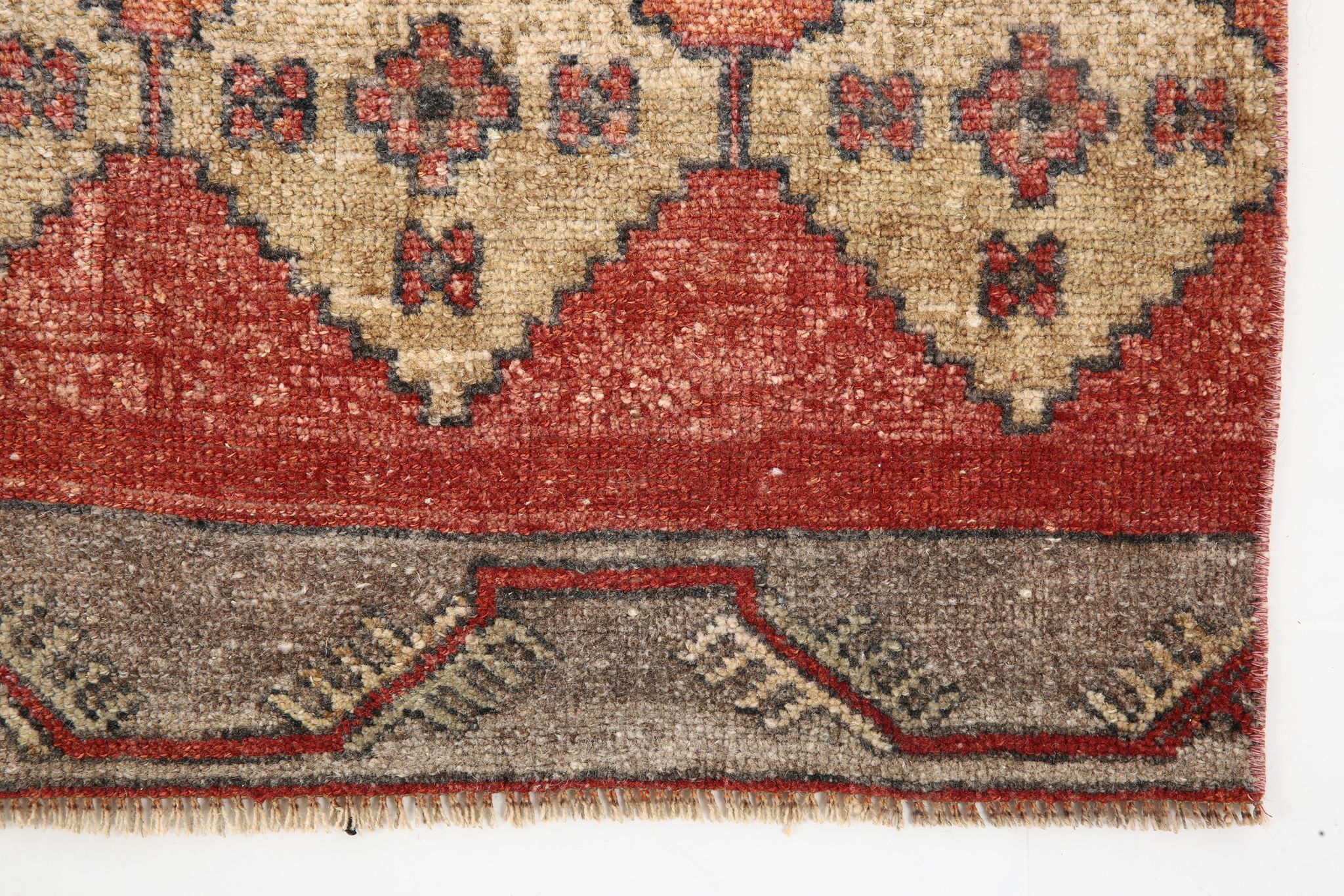Tapis de course turc vintage 3x12, 85x374Cm