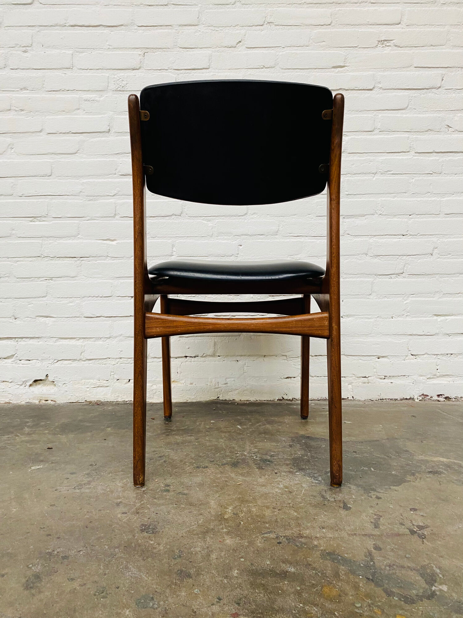 Vintage Set of 4 Teak Dining Chairs by Louis van Teeffelen voor Wèbè, 1960s.