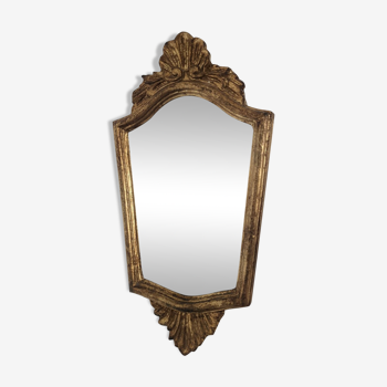 Mirror rocaille Louis XV style 20x39cm