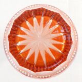 Amber pink Crystal Wine Decanter