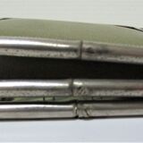 Early 20th century barber triptych mirror  - 19x44cm