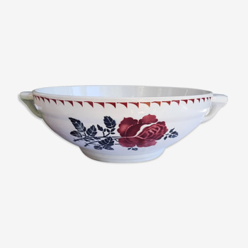 Salad bowl in earthenware L'Amandinoise