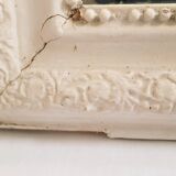 Mirror Louis Philippe white chalky 43x52cm