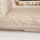 Mirror Louis Philippe white chalky 43x52cm