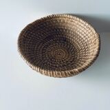 Bohemian wicker panière