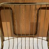 Gilded metal chairs