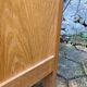 Vintage chest of drawers with compass feet