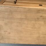 Parisian art deco chest of drawers raw wood