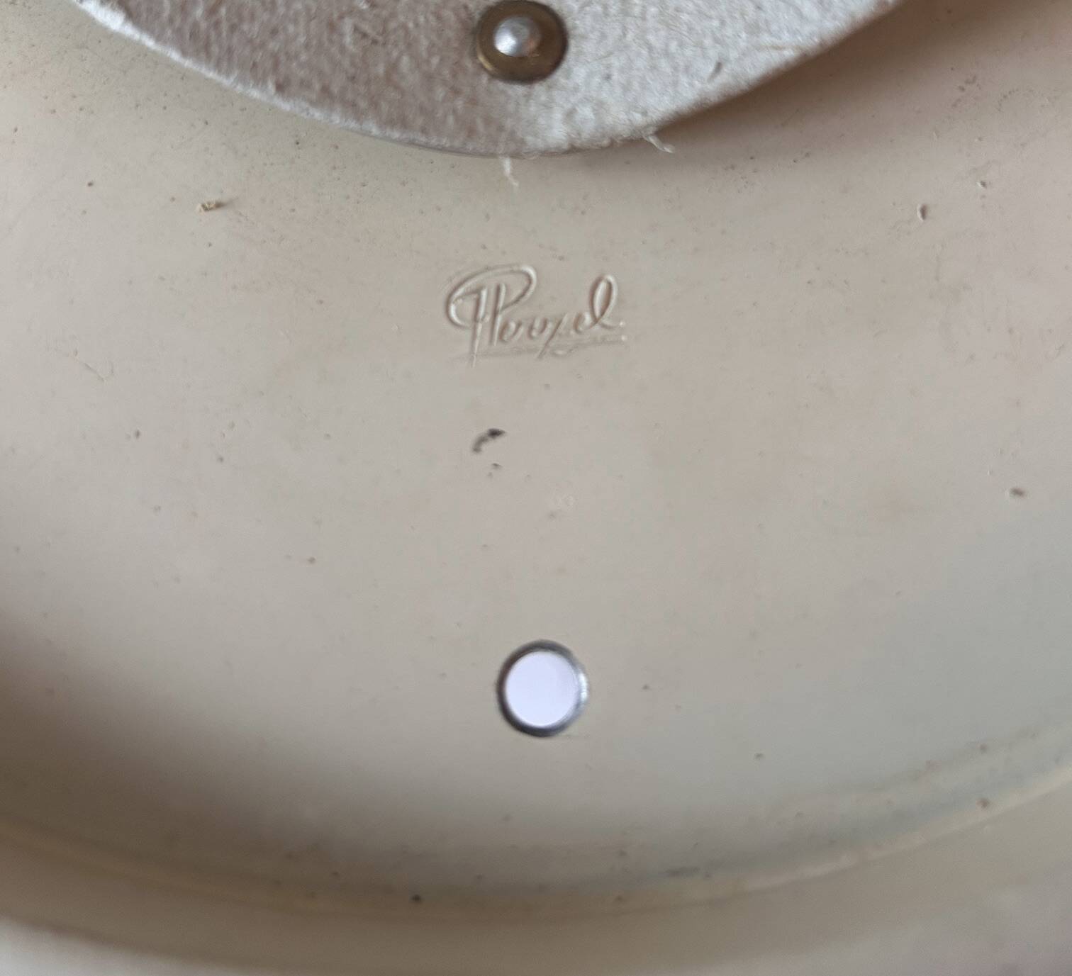 Vintage modernist Perzel wall lamp, chrome and holophane glass, France 1930