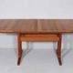 Mid-century extendable dining table/teak table by Glostrup, Denmark, 1960s.