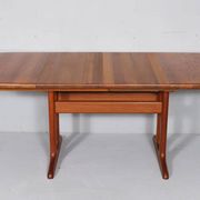 Mid-century extendable dining table/teak table by Glostrup, Denmark, 1960s.