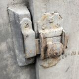 Old fir door