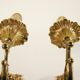 Paire d'appliques en bronze doré
