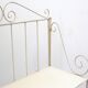 1950s shelf in metal Shabby Chic