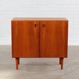 Commode vintage en teck, design danois du milieu du siècle, années 60-70