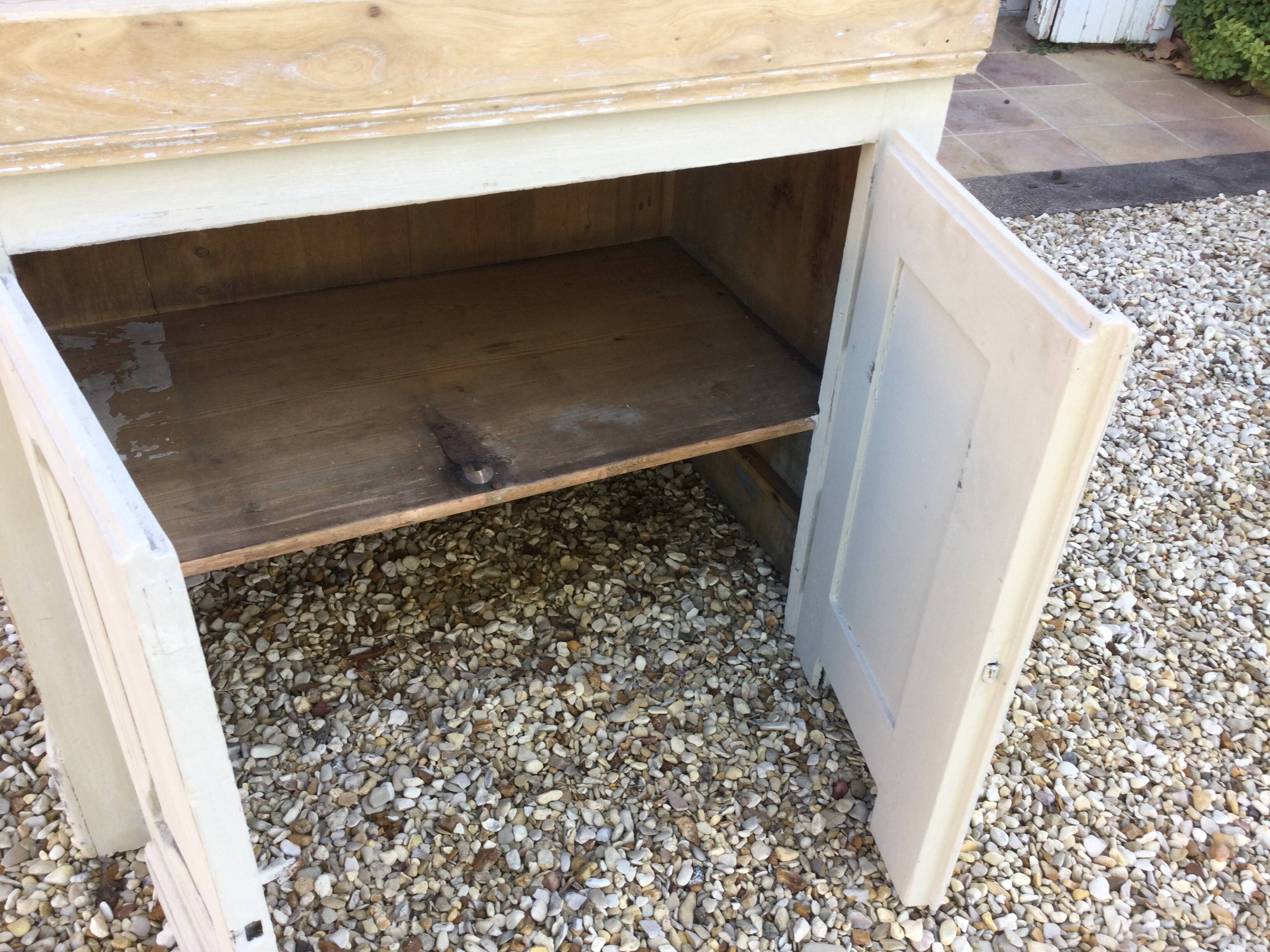 Small patinated Parisian piece of furniture