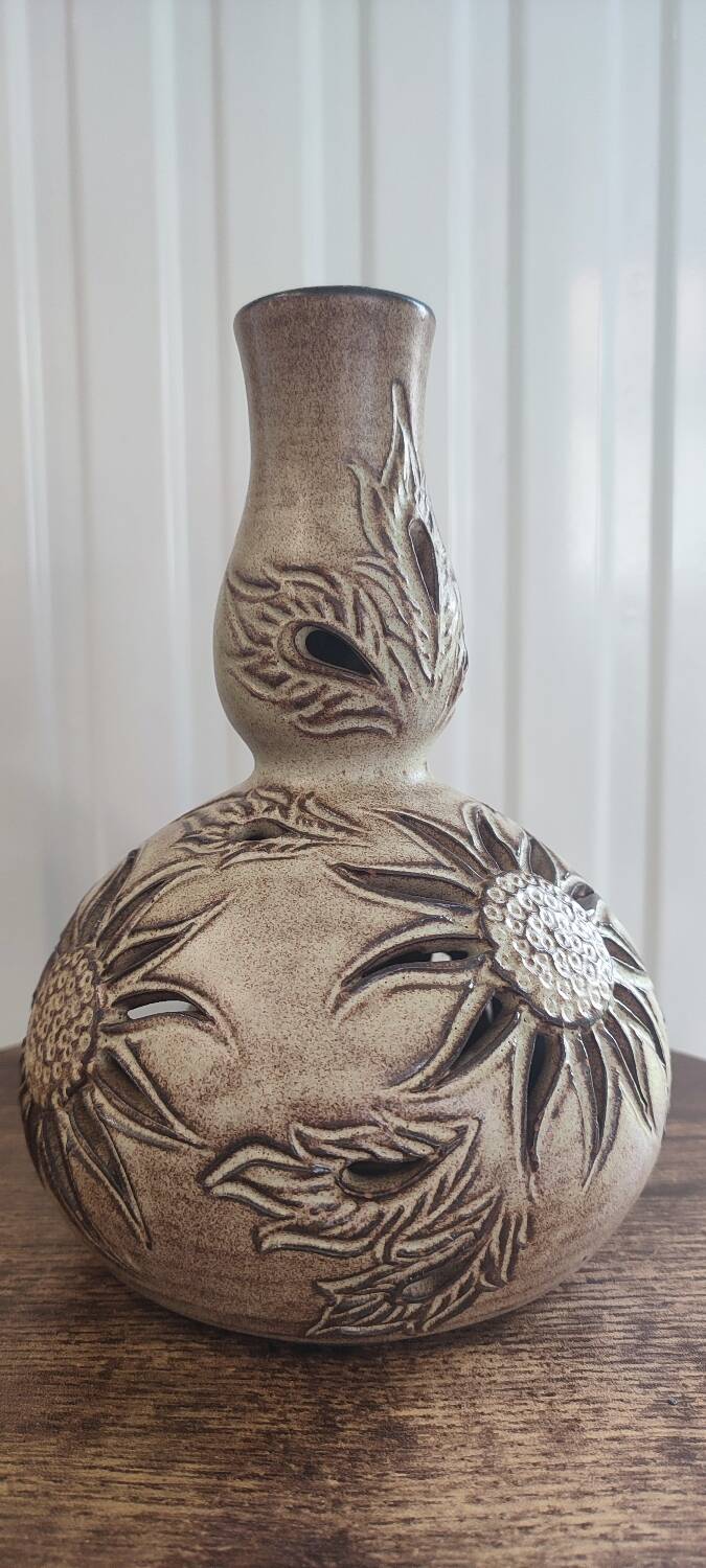 Vallauris ceramic lamp base by Fonck & Mateo