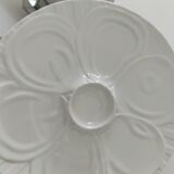Set of 5 oyster plates in Limoge porcelain