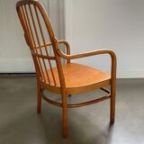 Bentwood armchair model A63-F, design Josef Frank for Thonet, 1930s, Austria