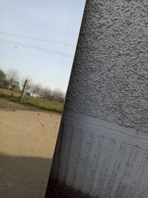 Bevelled mirror 59 X h 74cm