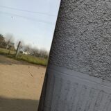 Bevelled mirror 59 X h 74cm