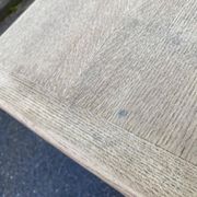Table à manger de ferme rénovée en chêne des années 60