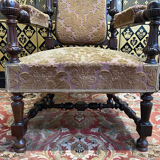 Fauteuil d’apparat de style Renaissance