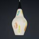 Mid-century opaline glass suspension by Murano from Stilnovo, 1950s.