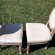 Paire de chaises médaillon enfant
