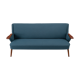 Danish reupholstered blue sofa by Johannes Andersen for CFC Silkeborg, 1960s